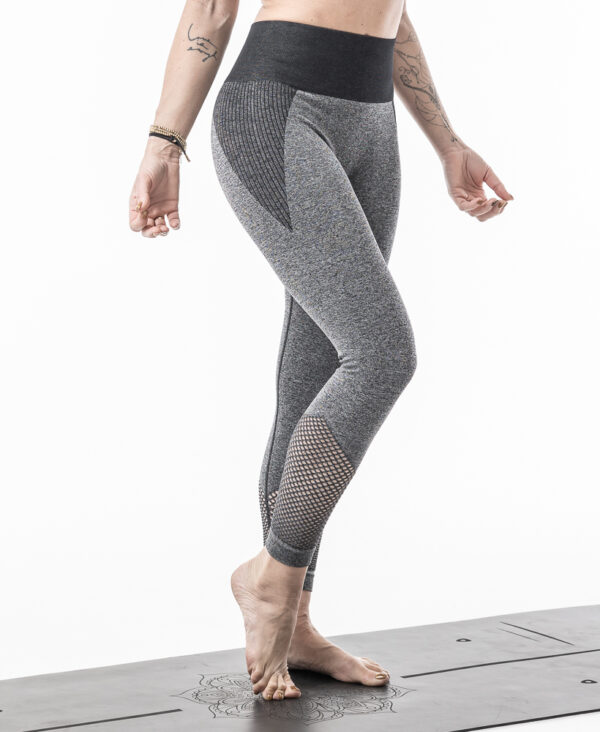 SALE! VACKRALIV YOGA DRESSY SEAMLESS PERFECT FIT LACE KIT, grey - Bild 5